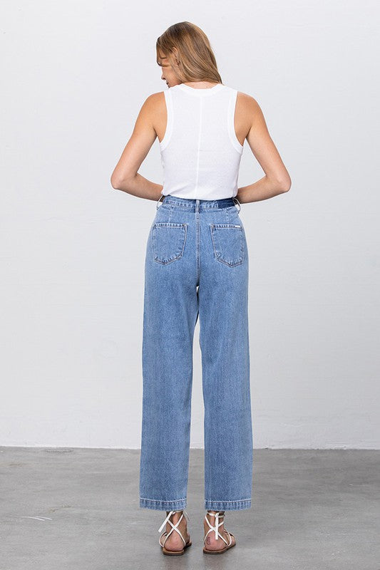 HIGH WAIST SLOUCHY JEANS