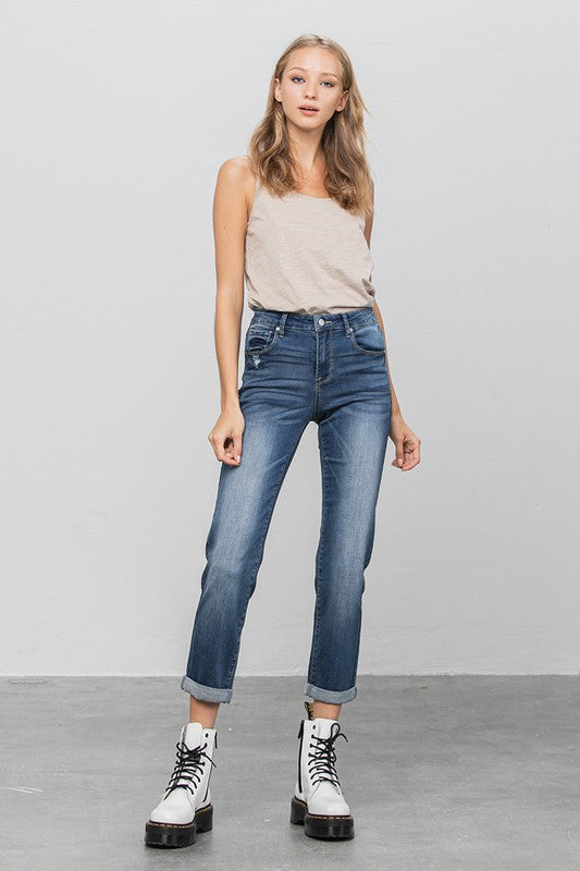 Slim Boyfriend Jeans