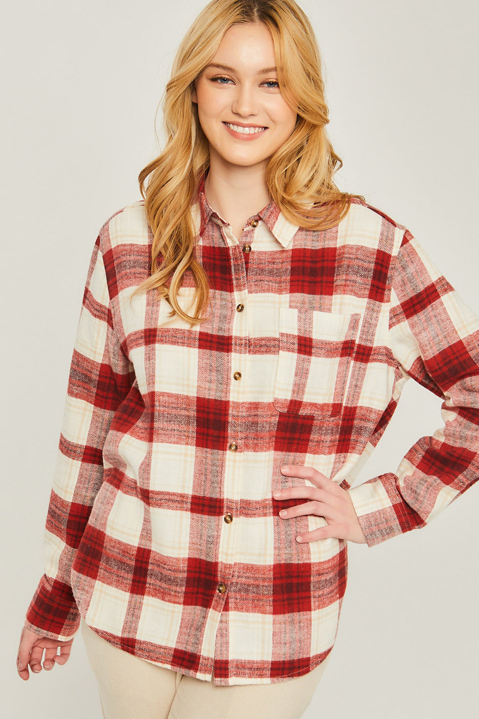 Women's Flannel Top - Azoroh