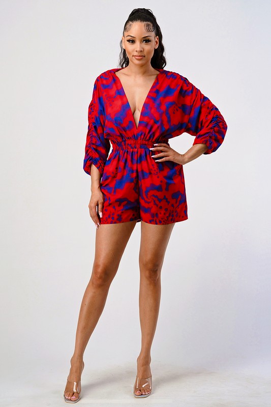 Passionate for you casual long sleeve romper