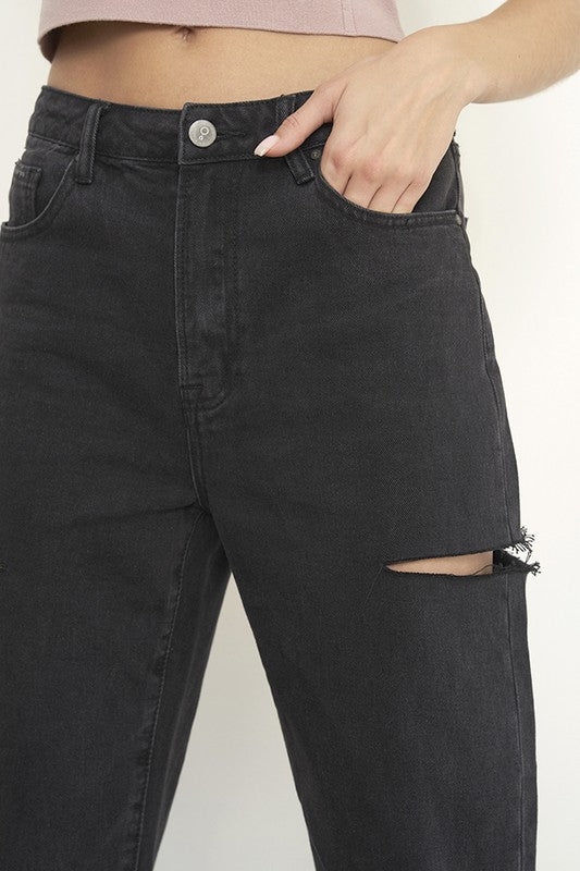 HIGH RISE LOOSE JEANS