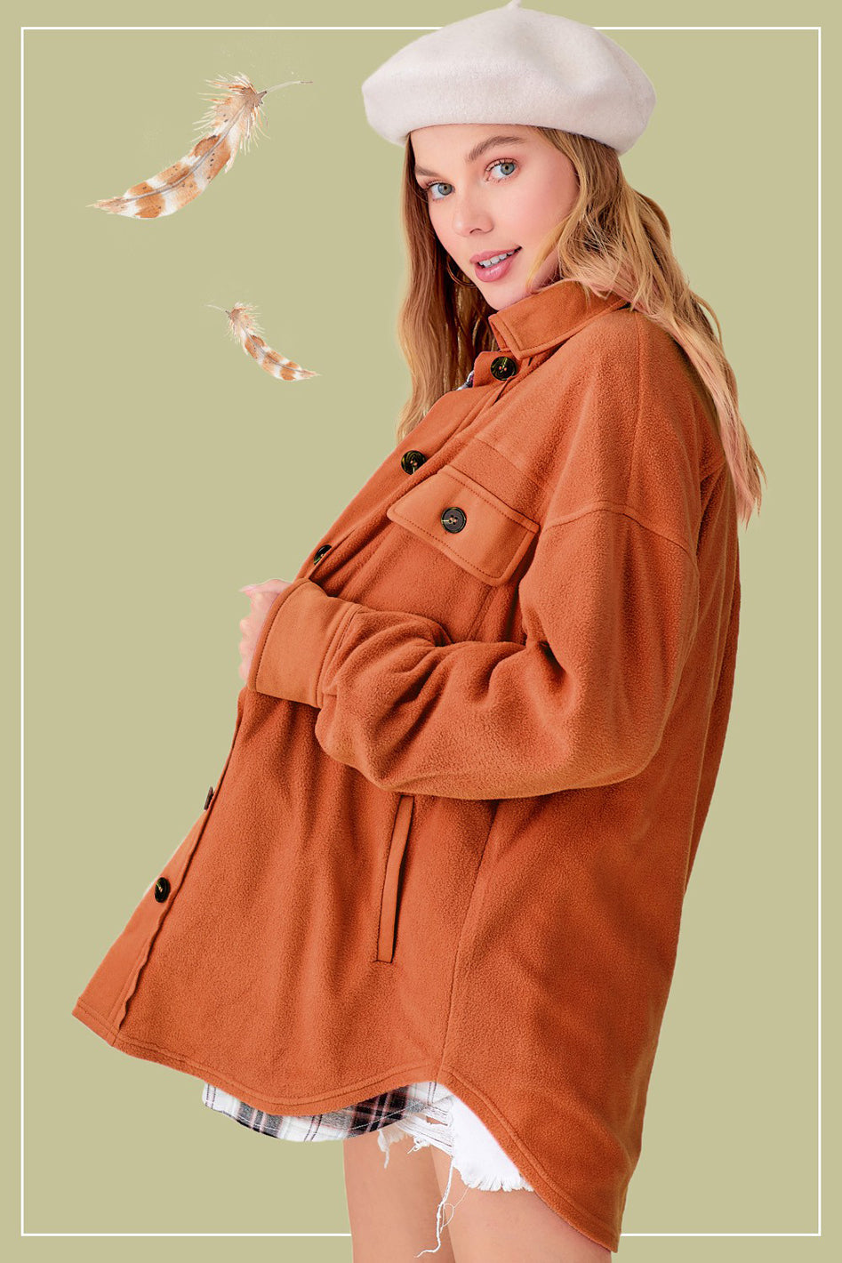 Sunset Fleece Jacket - Azoroh