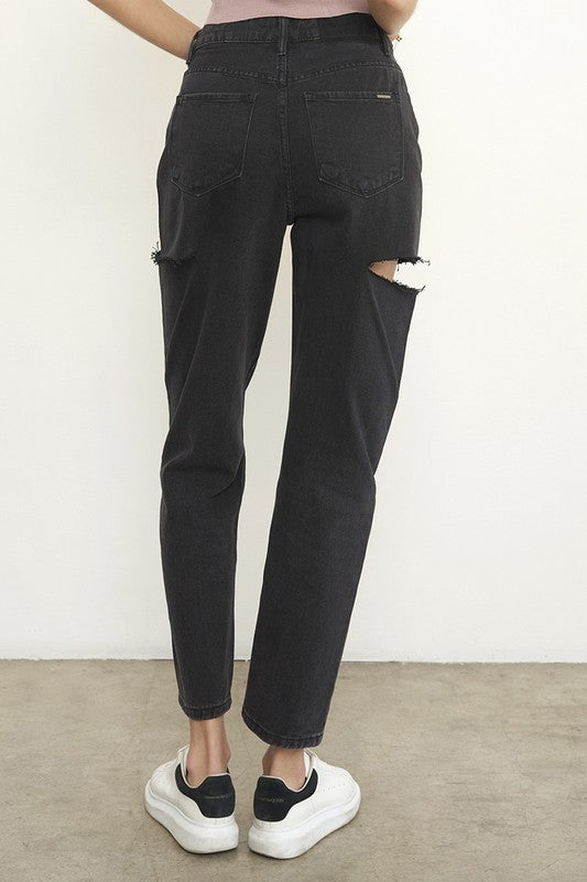 HIGH RISE LOOSE JEANS