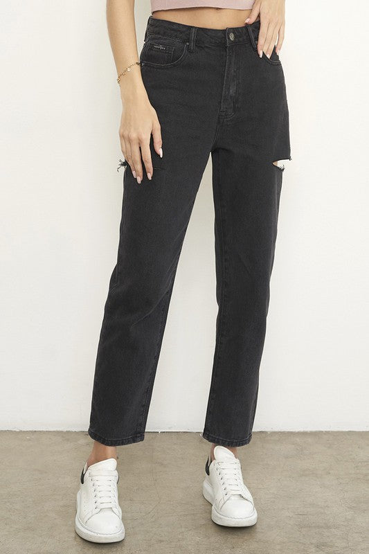 HIGH RISE LOOSE JEANS