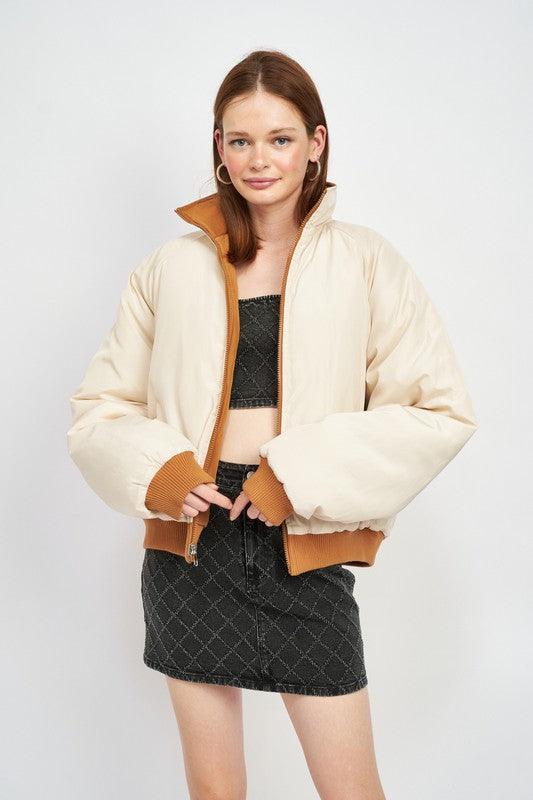 Reversible Puffer Jacket - Azoroh