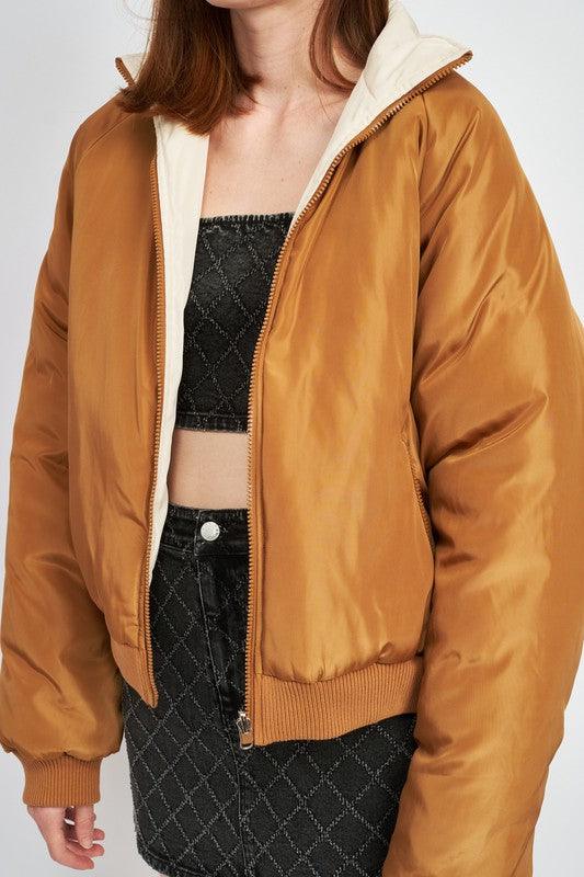 Reversible Puffer Jacket - Azoroh