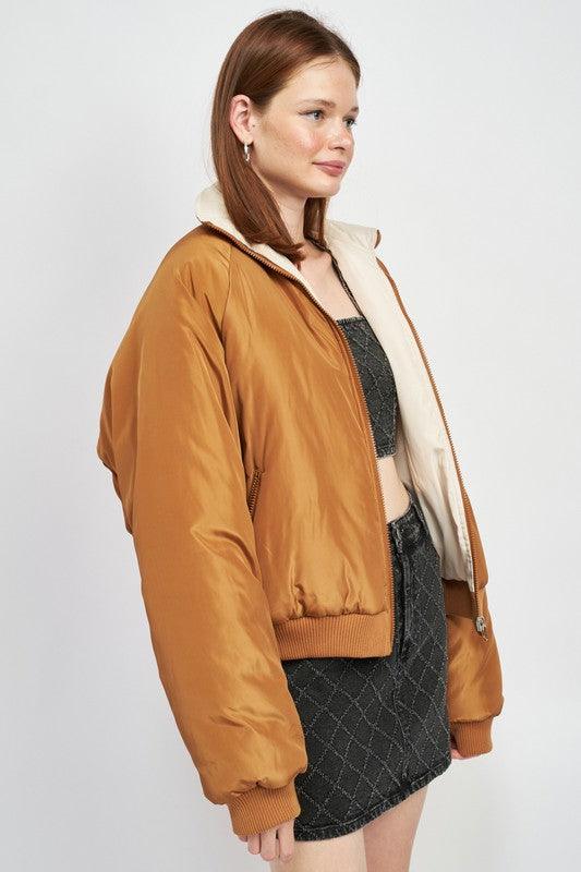 Reversible Puffer Jacket - Azoroh