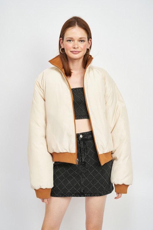 Reversible Puffer Jacket - Azoroh