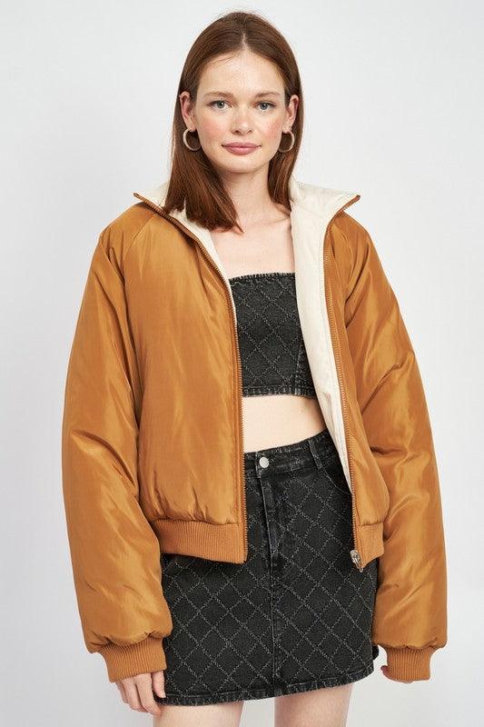 Reversible Puffer Jacket - Azoroh