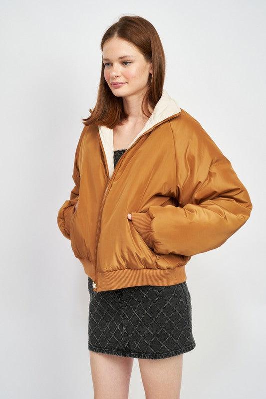 Reversible Puffer Jacket - Azoroh