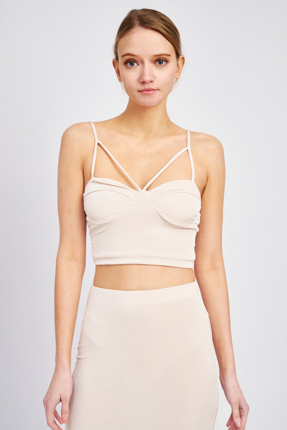 Laticce Front Cropped Cami - Azoroh