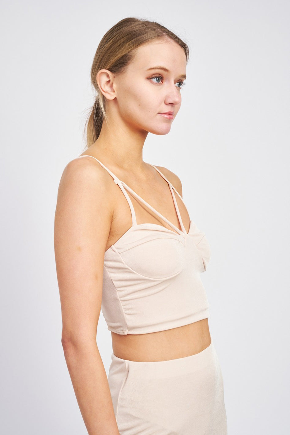 Laticce Front Cropped Cami - Azoroh