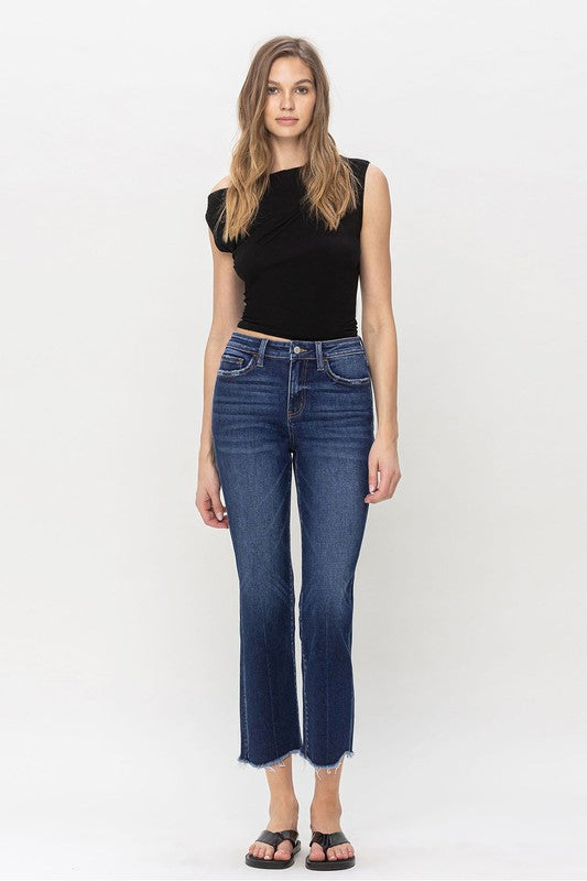 High Rise Regular Straight Jean