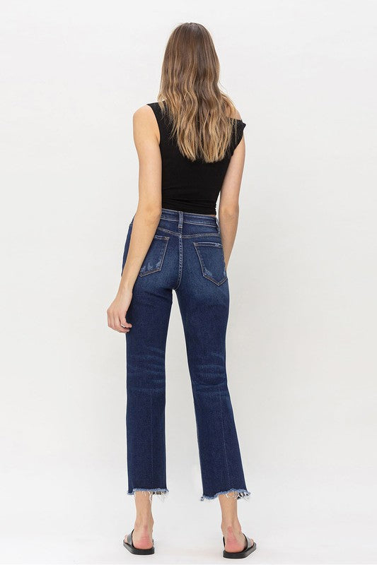 High Rise Regular Straight Jean