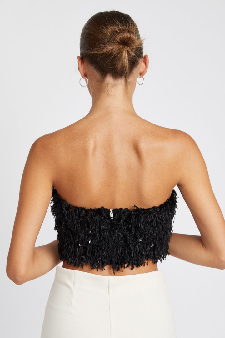 Feather Tube Top - Azoroh