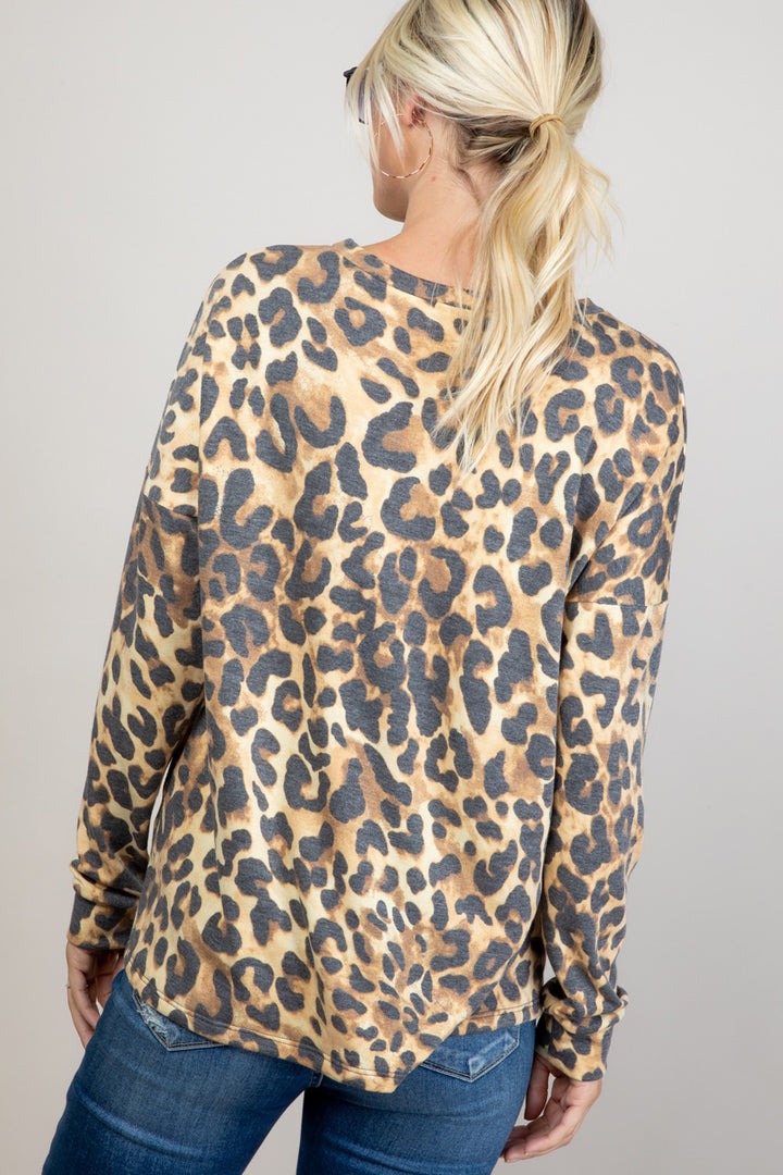 CHEETAH SWEATSHIRT