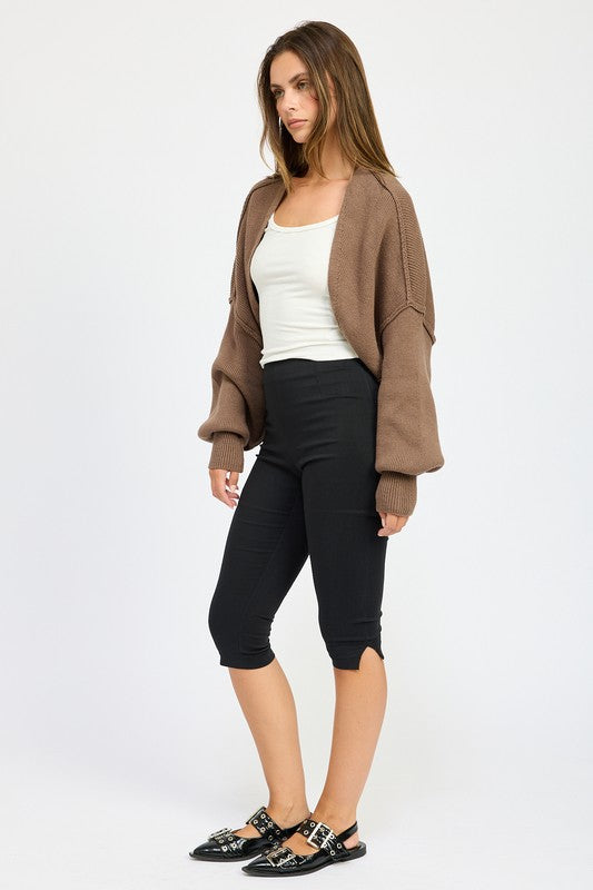 OVERSIZED SHRUG CARDIGAN