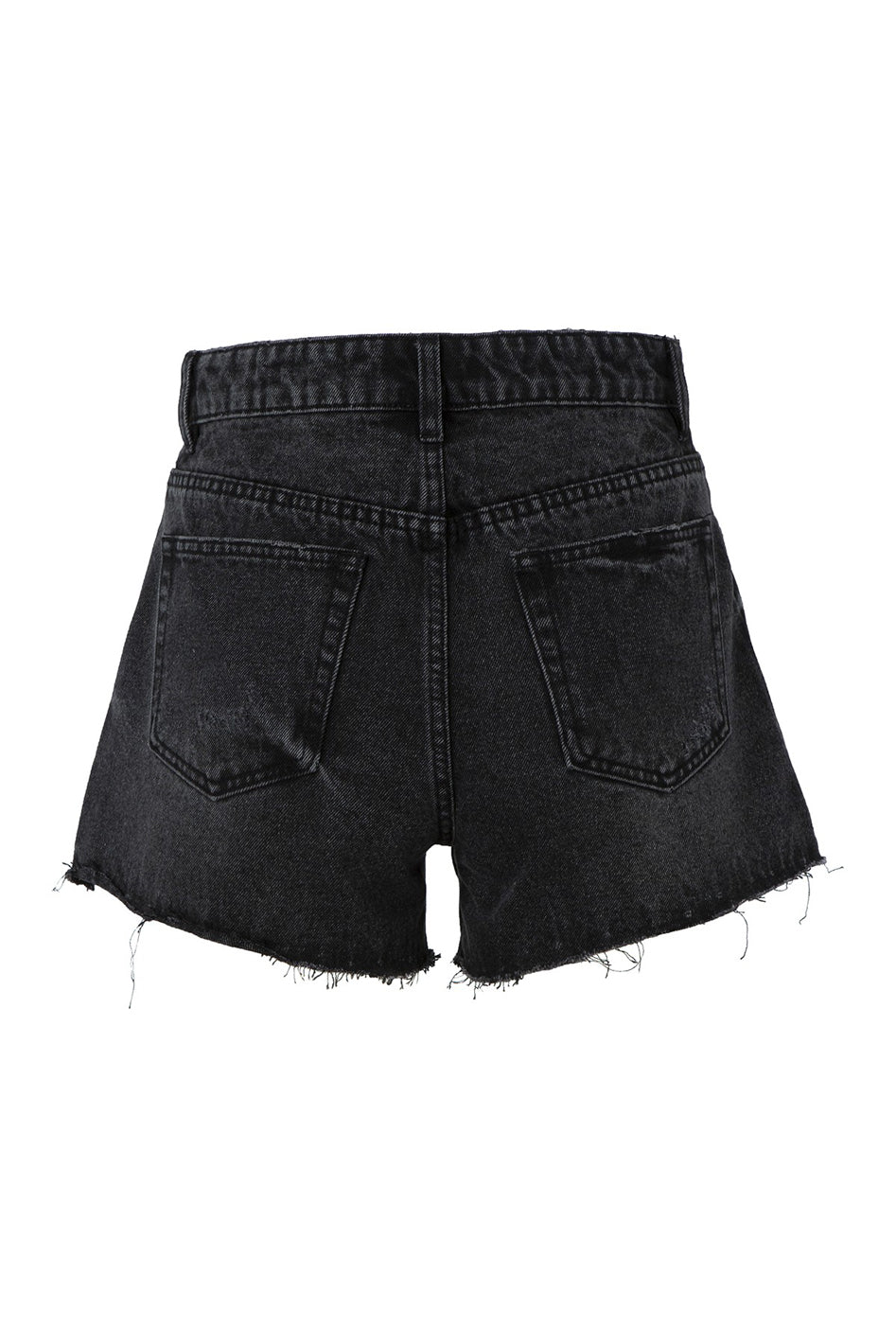 Distressed denim shorts - Azoroh