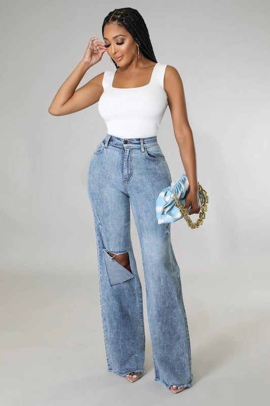 Tyger Wide Leg Jean