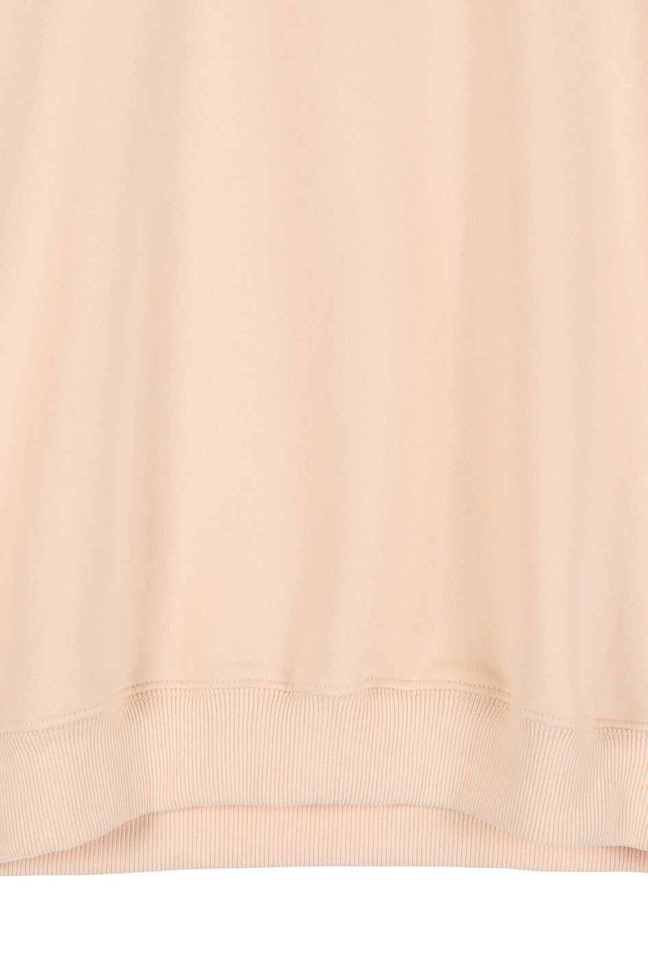 Cream sweat shirt with embo - Azoroh