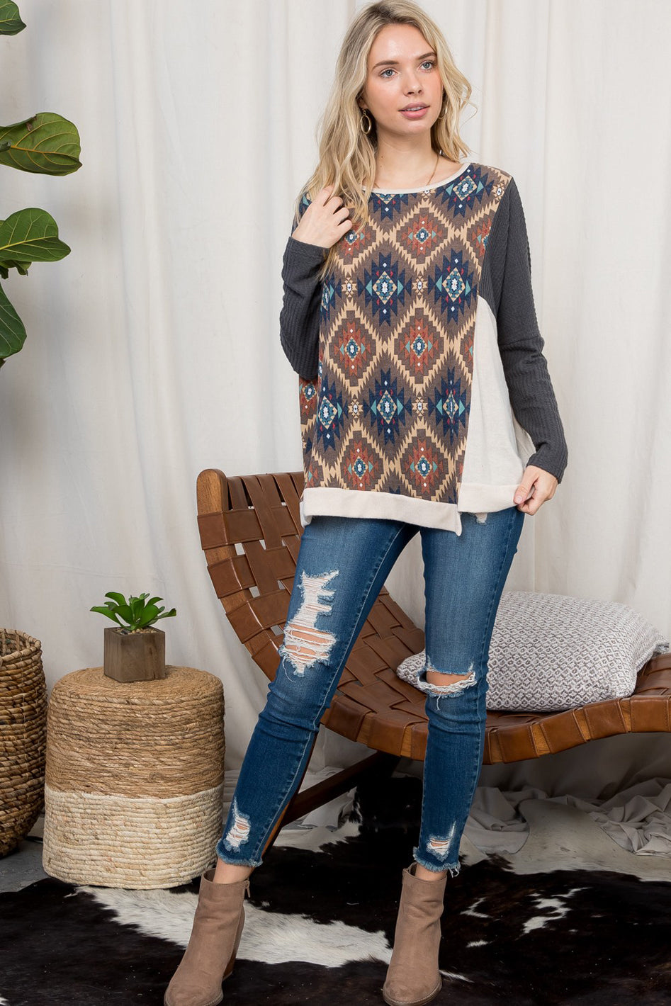 COZY MIX AND MATCH TOP