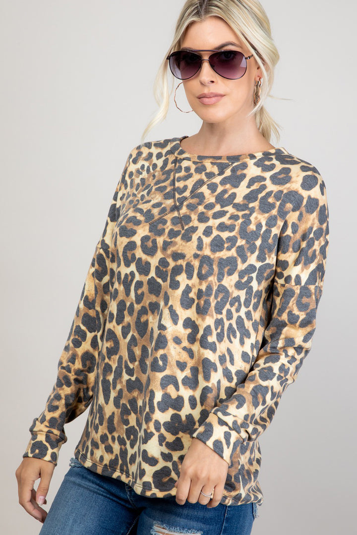 CHEETAH SWEATSHIRT